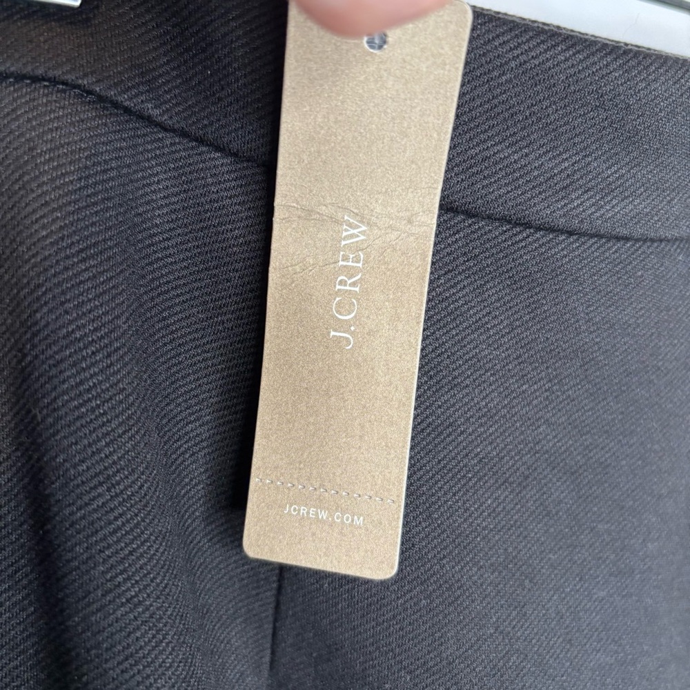 J.Crew NWT No. 2 Pencil Skirt Stretch Twill. Black. Size 2 - Picture 7 of 12